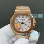 PDF Factory Swiss Replica Patek Philippe Nautilus 5711 Rose Gold Watch 40mm 